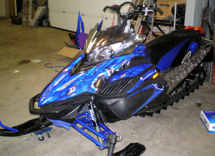 Yamaha Apex Custom Graphics Wraps